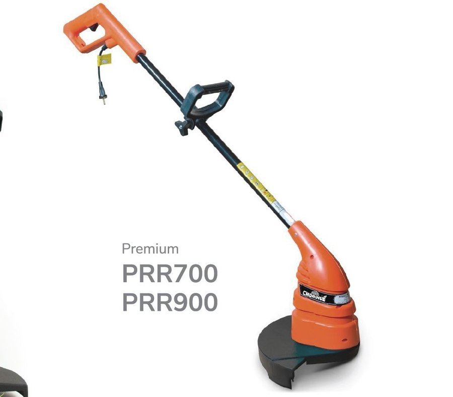 Bordeadora de césped eléctrica Charihué Premium PRR700 PRR900, uso profesional, industria argentina